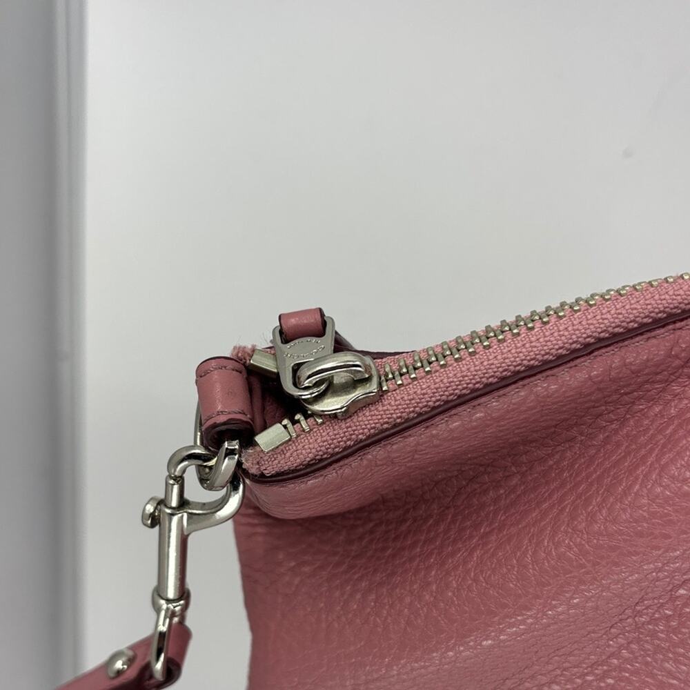 Coach Dusty Rose Leather Shoulder Bag - Picture 3 of 9
